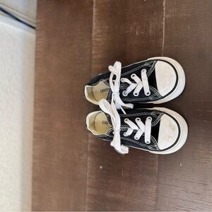 Converse Kids Black and White Sneakers